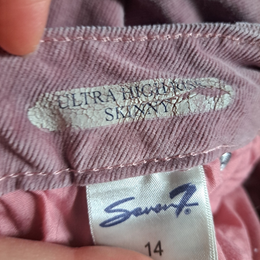 Seven7 Women's Purple Pants - Picture 15 of 16